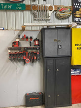 Load image into Gallery viewer, DES Cordless Tool Storage Combo Rack - Organize Tools, Batteries, Chargers!