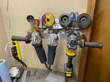Load image into Gallery viewer, DES 4.5" Angle Grinder Tool Rack and Storage - Updated Design!