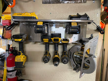 Load image into Gallery viewer, DES Cordless Tool Storage Combo Rack - Organize Tools, Batteries, Chargers!