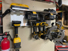 Load image into Gallery viewer, DES Cordless Tool Storage Combo Rack - Organize Tools, Batteries, Chargers!