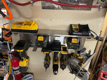 Load image into Gallery viewer, DES Cordless Tool Storage Combo Rack - Organize Tools, Batteries, Chargers!