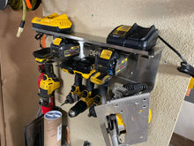Load image into Gallery viewer, DES Cordless Tool Storage Combo Rack - Organize Tools, Batteries, Chargers!