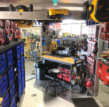 Load image into Gallery viewer, DES Cordless Tool Storage Combo Rack - Organize Tools, Batteries, Chargers!