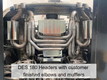 Load image into Gallery viewer, DES 180 Degree Headers for LS based engines - Porsche 996 and 997 and Universal
