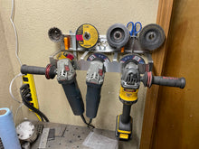 Load image into Gallery viewer, DES 4.5&quot; Angle Grinder Tool Rack and Storage - Updated Design!
