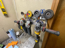 Load image into Gallery viewer, DES 4.5&quot; Angle Grinder Tool Rack and Storage - Updated Design!
