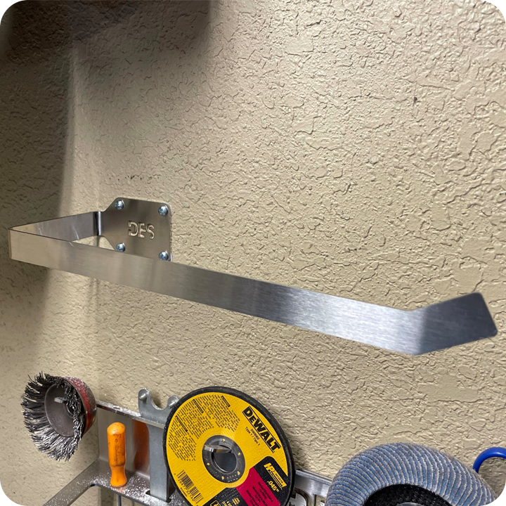 DES Paper Towel and Shop Towel Wall Rack and Holder